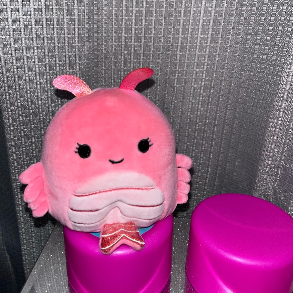 Simone The Shrimp Squishmallow 4”